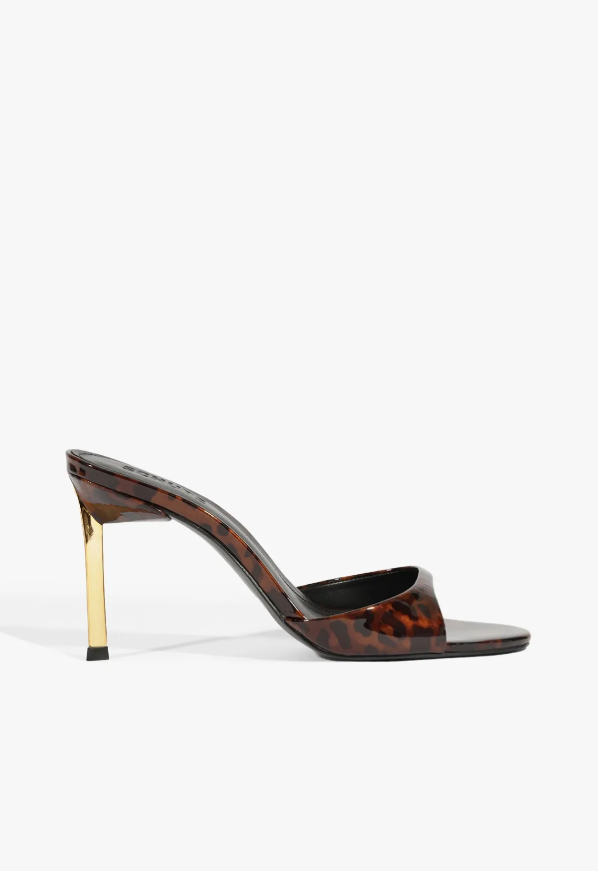 New Schutz Allure Patent Sandal Natural
