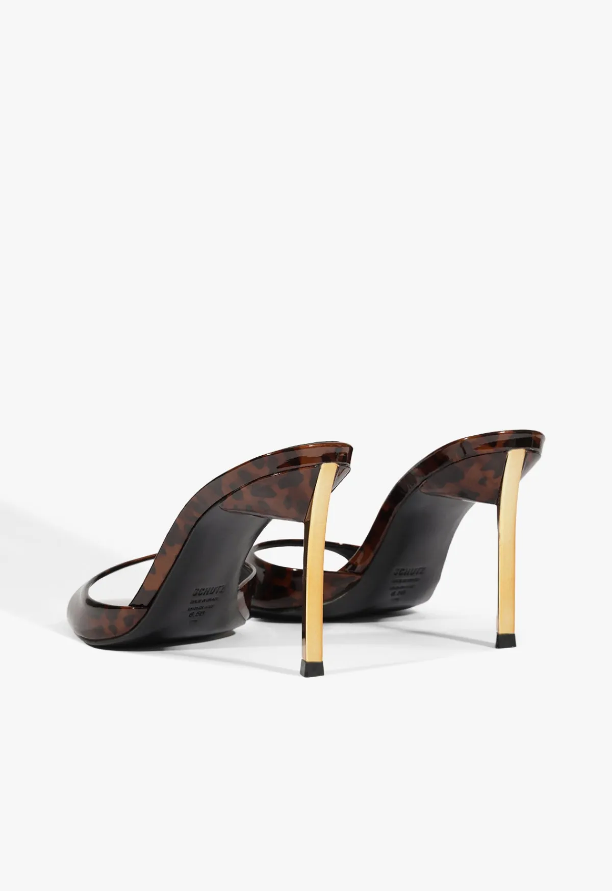 New Schutz Allure Patent Sandal Natural