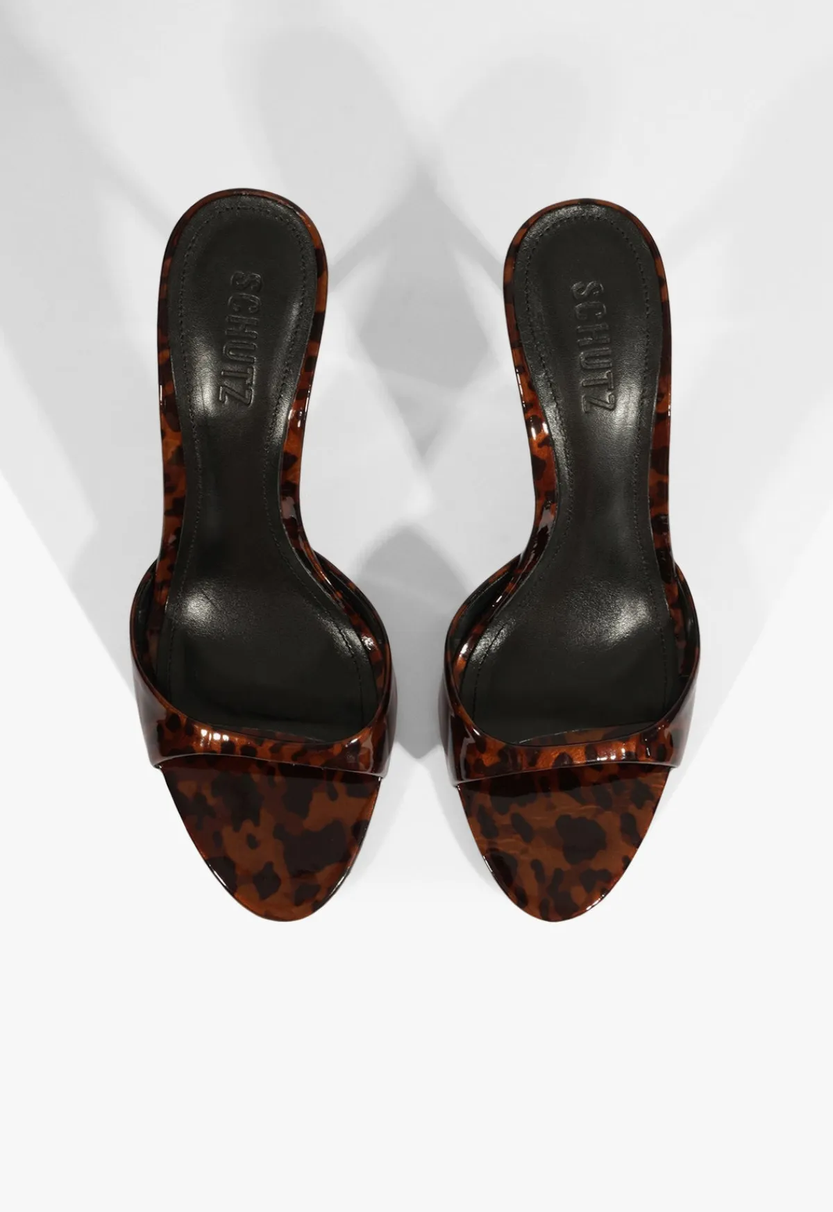 New Schutz Allure Patent Sandal Natural