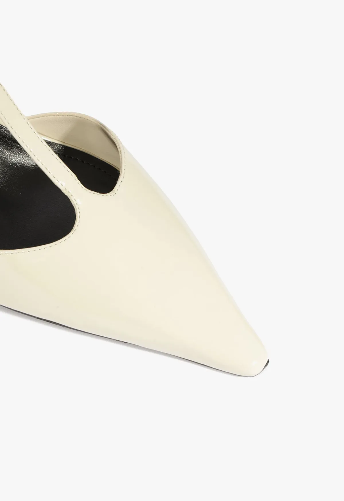 Fashion Schutz Allure T Patent Pump White