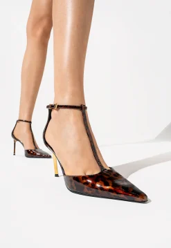Outlet Schutz Allure T Patent Pump Animal