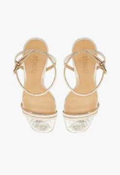 Best Schutz Altina Sandal Platina Gold
