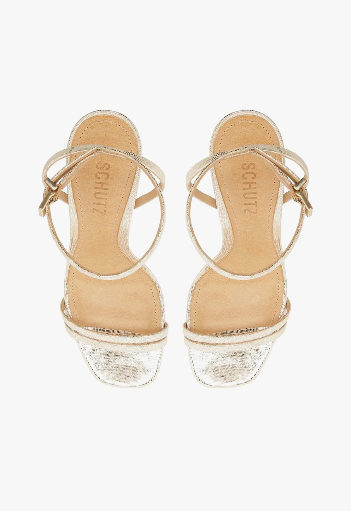 Best Schutz Altina Sandal Platina Gold