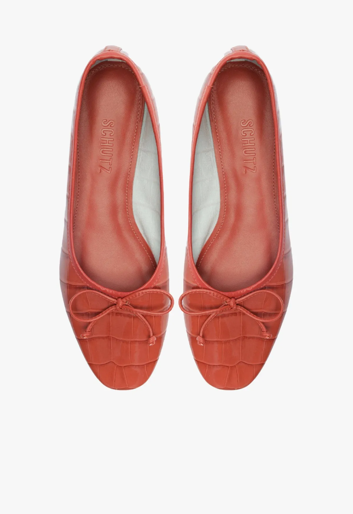 Fashion Schutz Arissa Ballet Flat Orange