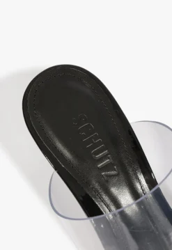 Clearance Schutz Astra Mule Sandal Black