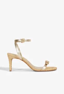 Fashion Schutz Aurora Mid Sandal Gold