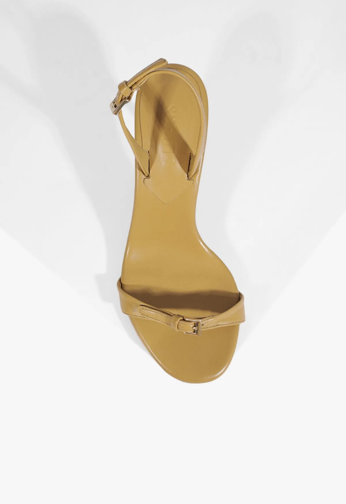 Sale Schutz Aurora Sling Mid Leather Sandal Fig