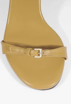 Sale Schutz Aurora Sling Mid Leather Sandal Fig
