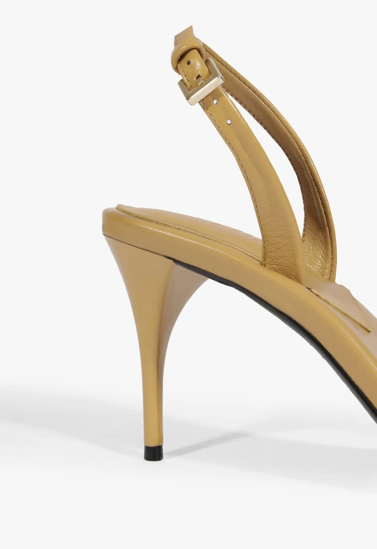 Sale Schutz Aurora Sling Mid Leather Sandal Fig