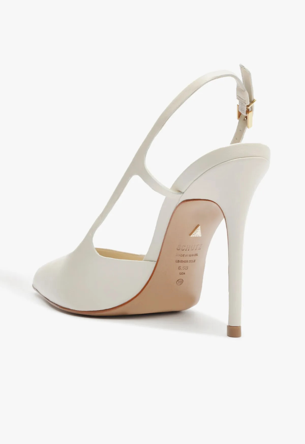 Fashion Schutz Boris High Stiletto Pump Pearl