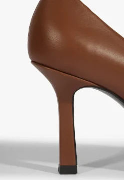 Best Schutz Brigitte Leather Pump Brown