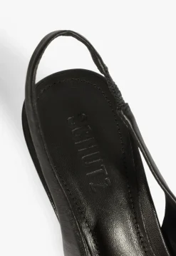 Outlet Schutz Brigitte Sling Leather Pump Black