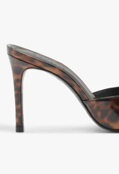 Sale Schutz Cloe Patent Sandal Animal Print