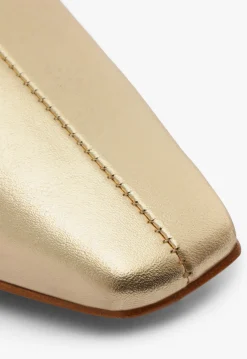 New Schutz Dellia Metallic Bootie Gold
