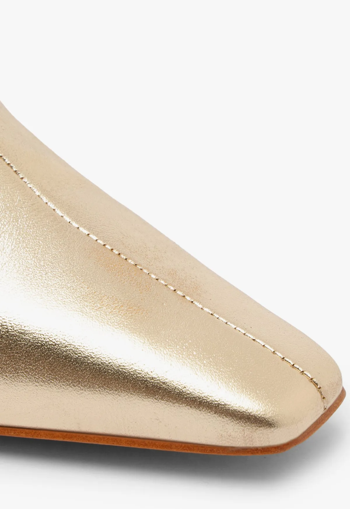 Clearance Schutz Dellia Up Metallic Boot Gold