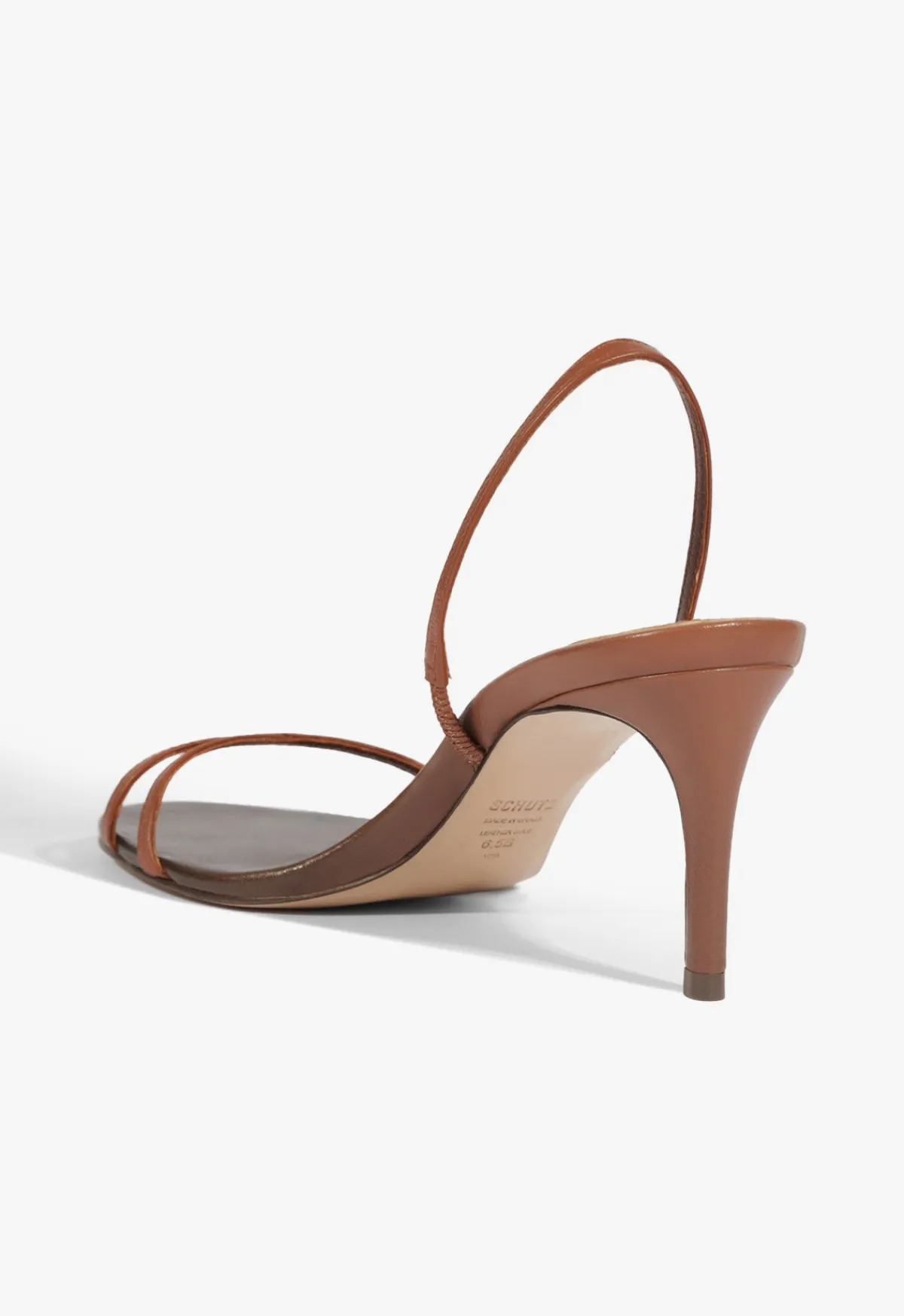 New Schutz Diana Mid Sandal Brown