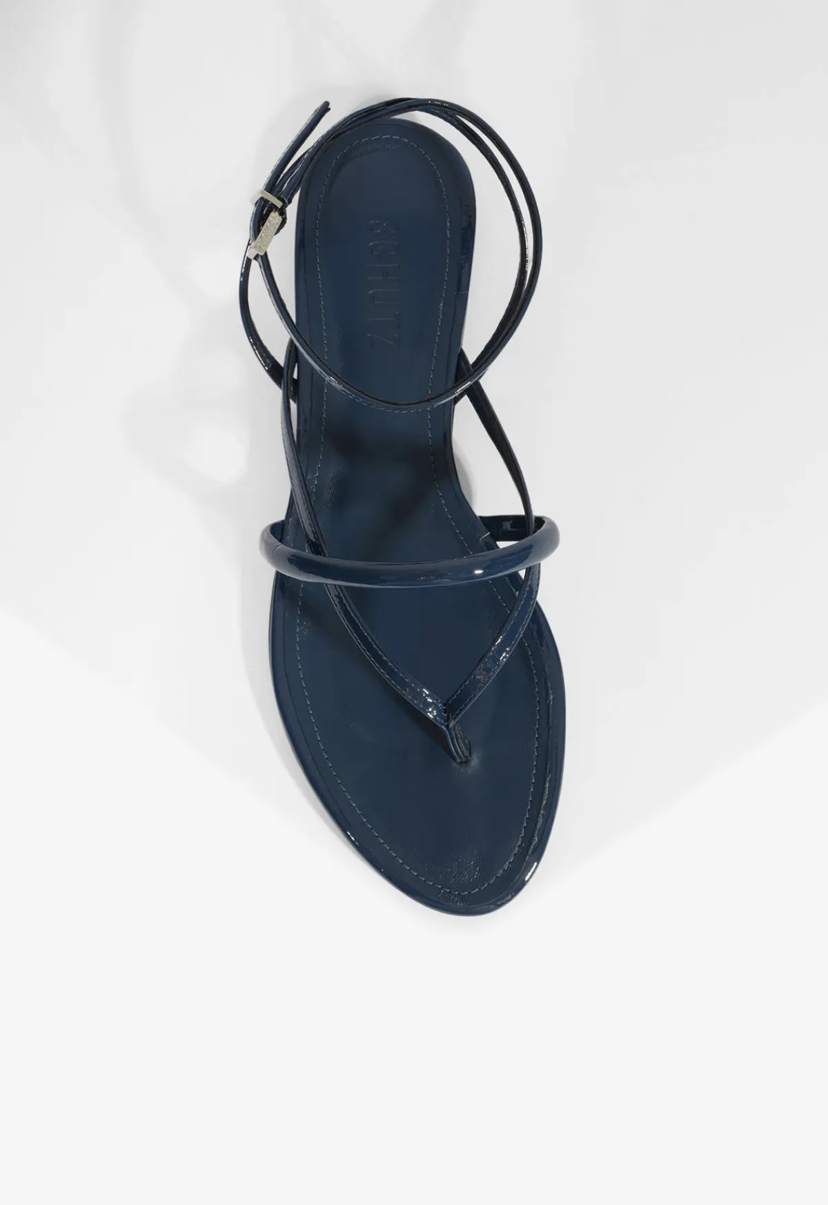 Discount Schutz Diana Patent Sandal Blue