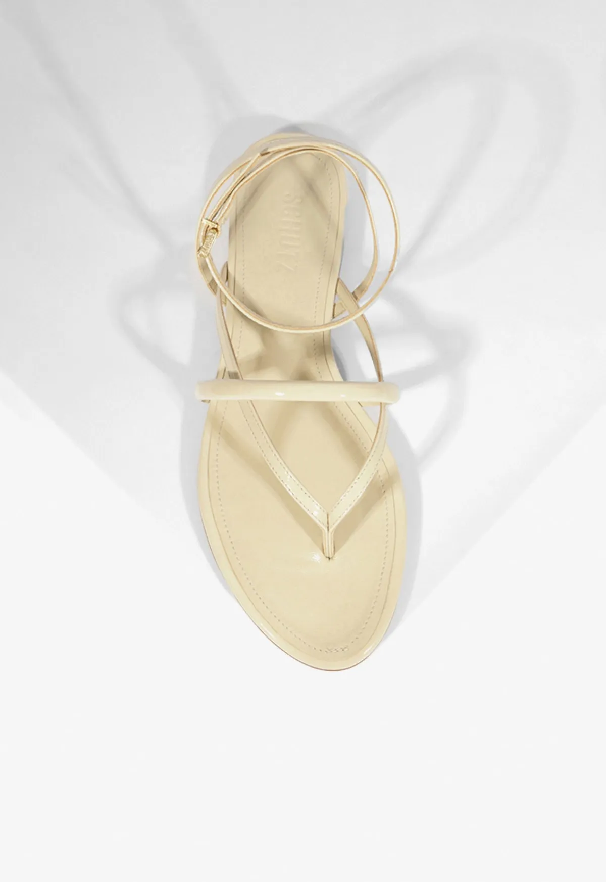 Clearance Schutz Diana Sandal Beige