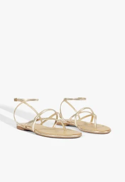 New Schutz Diana Sandal Gold