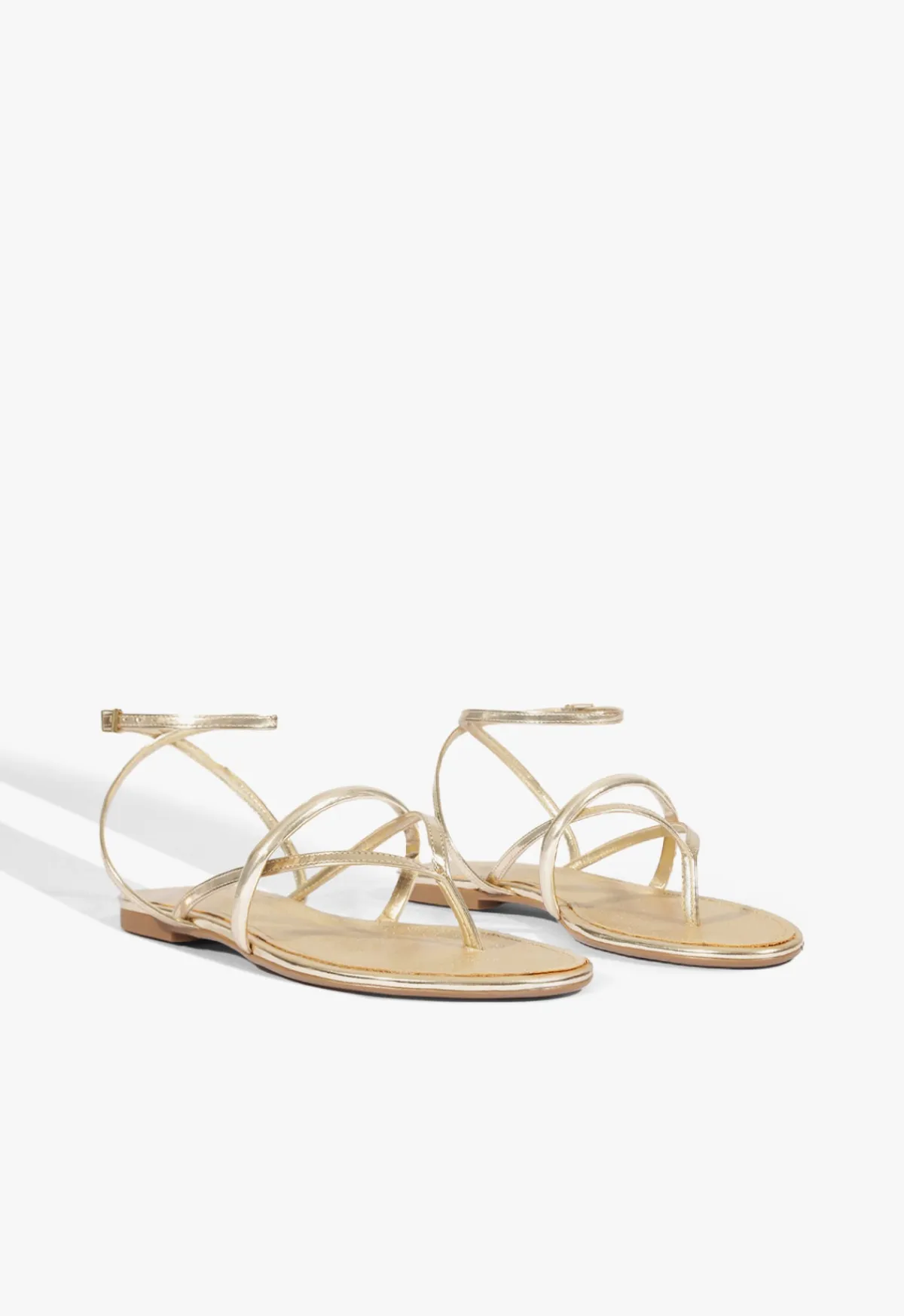 New Schutz Diana Sandal Gold