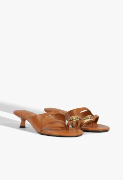 Fashion Schutz Elliote Leather Sandal Cuoio Brown