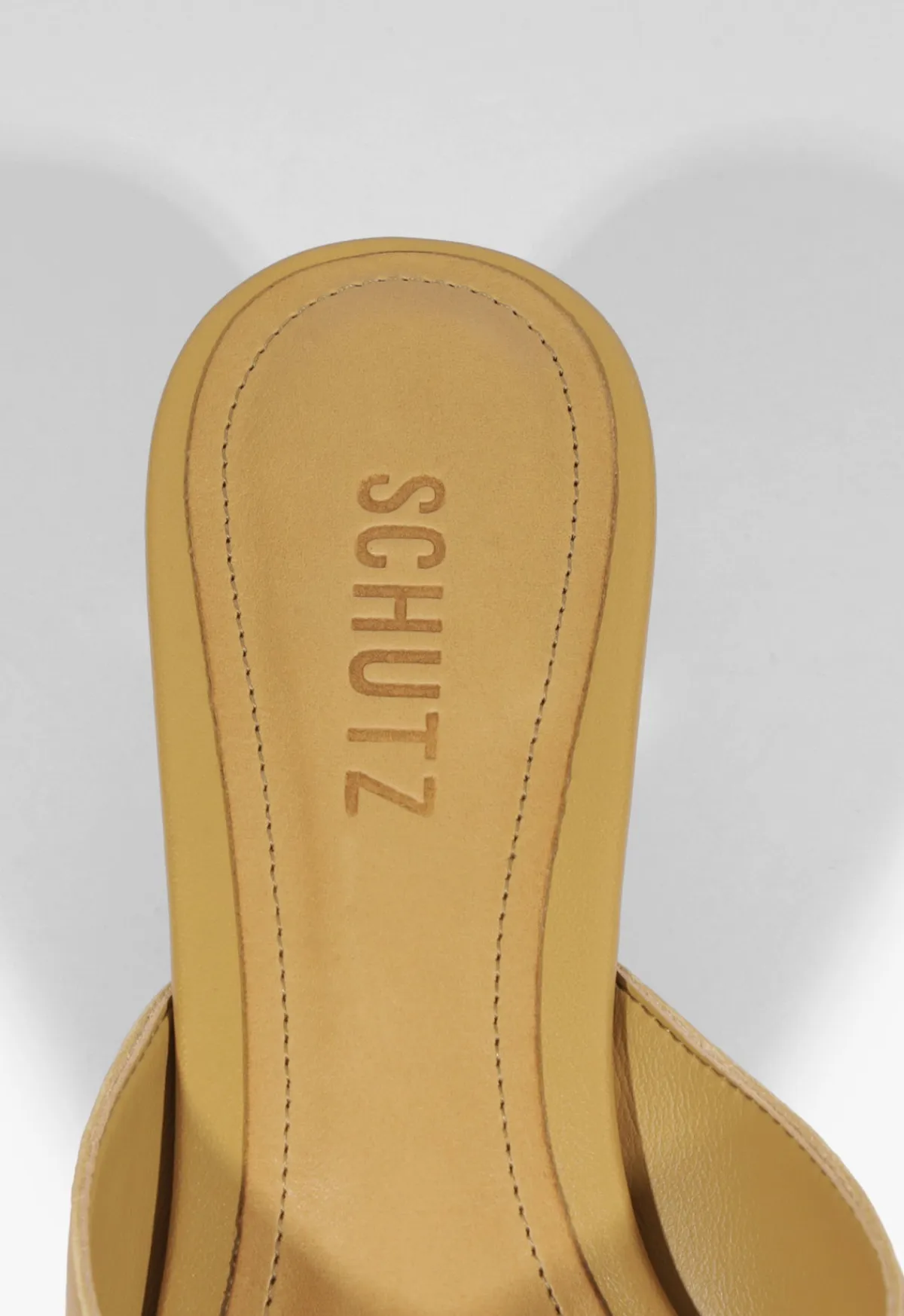 Discount Schutz Elliote Leather Sandal Fig