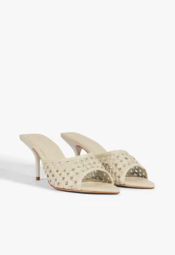 Fashion Schutz Elodie Braided Sandal Off White