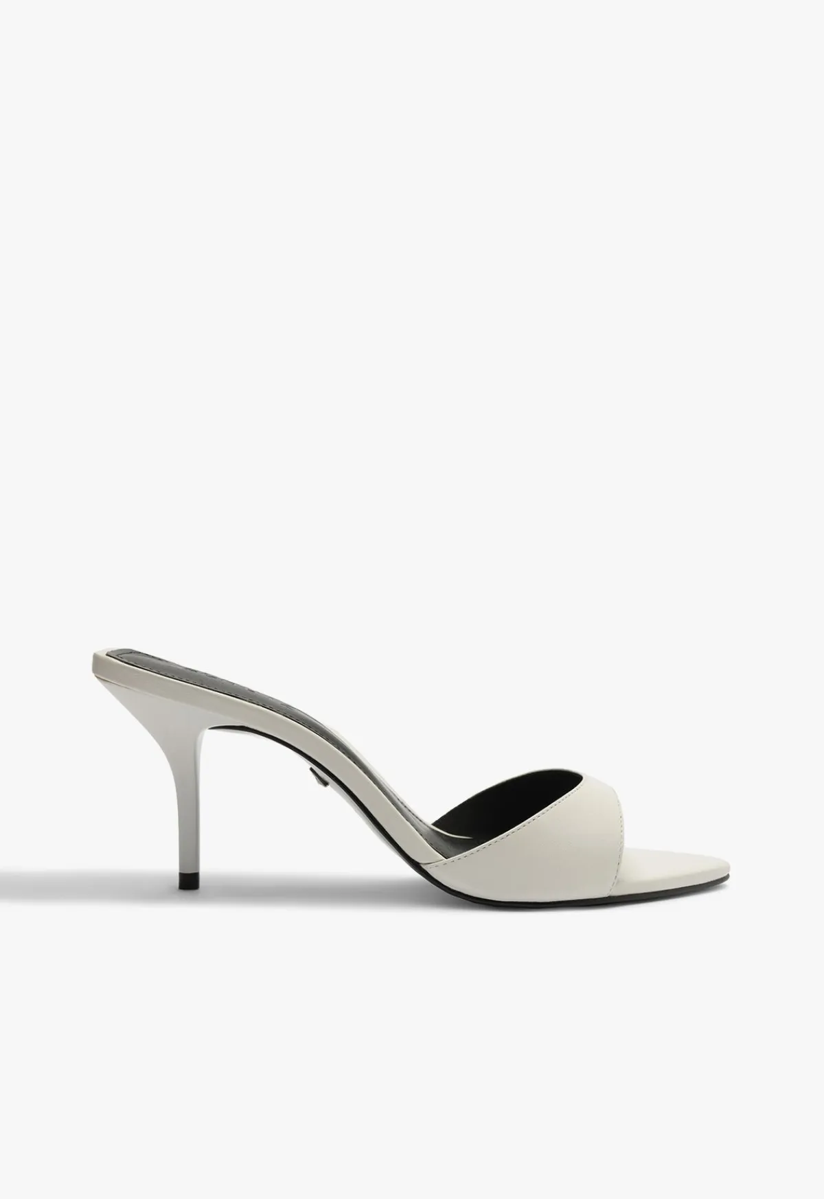Discount Schutz Elodie Leather Sandal White
