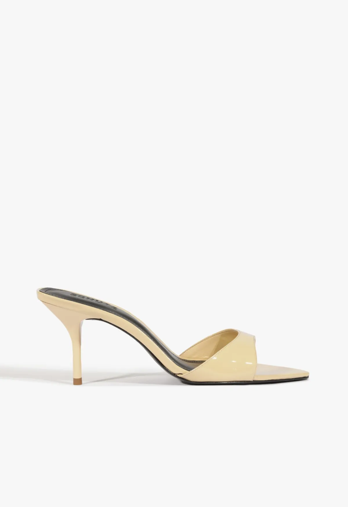 Fashion Schutz Elodie Patent Sandal Beige