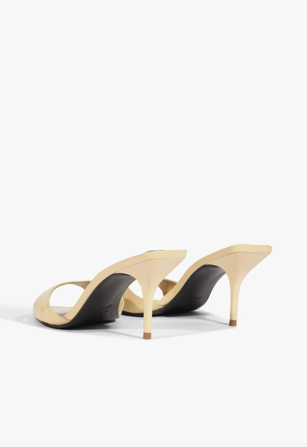 Fashion Schutz Elodie Patent Sandal Beige