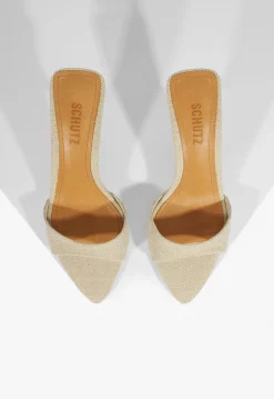 New Schutz Elodie Sandal Off White
