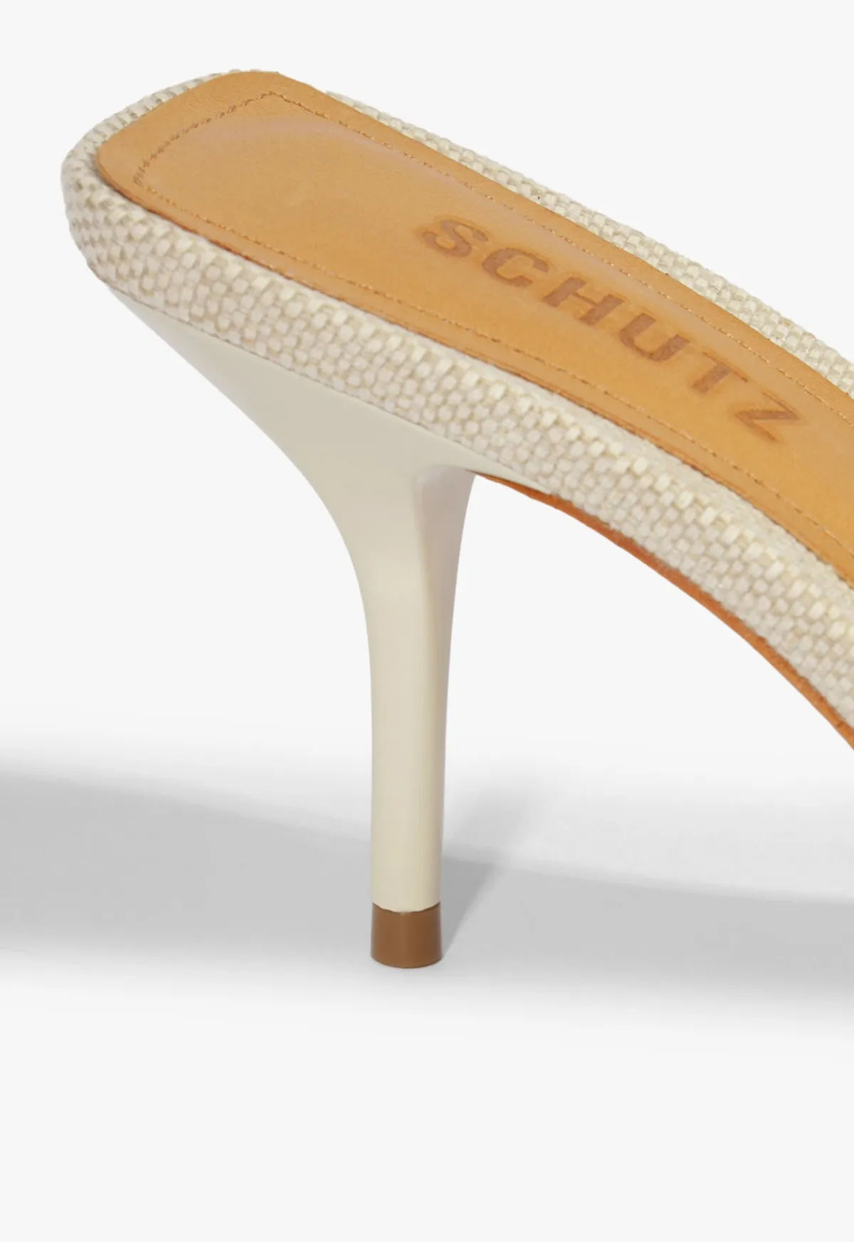 New Schutz Elodie Sandal Off White
