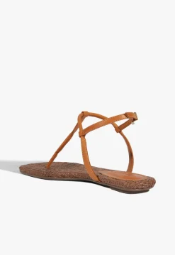Discount Schutz Elsha Flat Sandal Brown