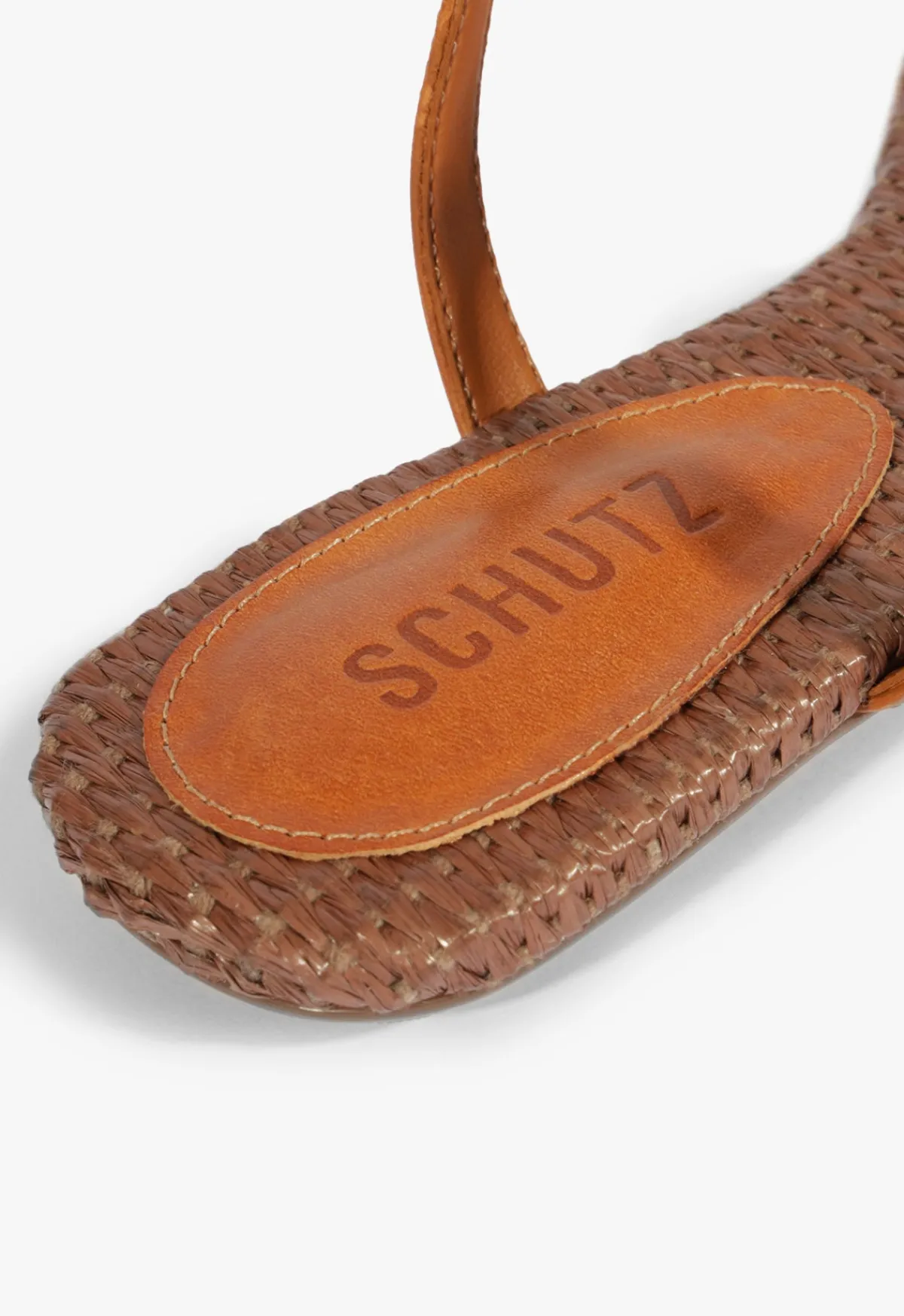 Discount Schutz Elsha Flat Sandal Brown