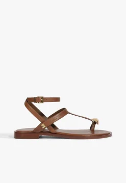 Sale Schutz Elysa Lace Sandal Pecan Brown