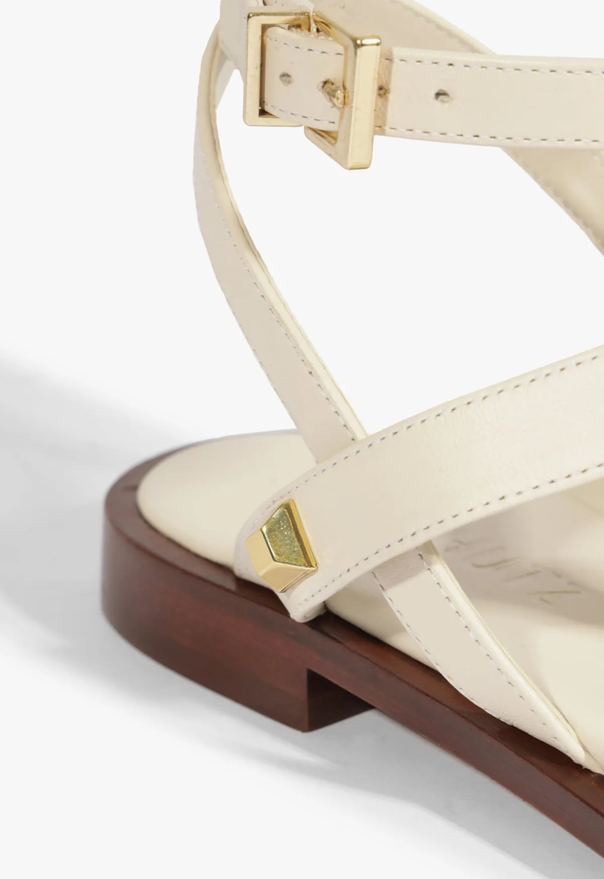 Hot Schutz Elysa Lace Sandal Sugar White