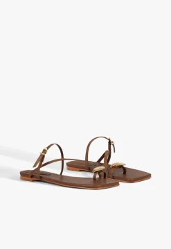 Outlet Schutz Elysa Sandal Pecan Brown