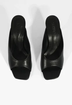 Fashion Schutz Finley Leather Sandal Black