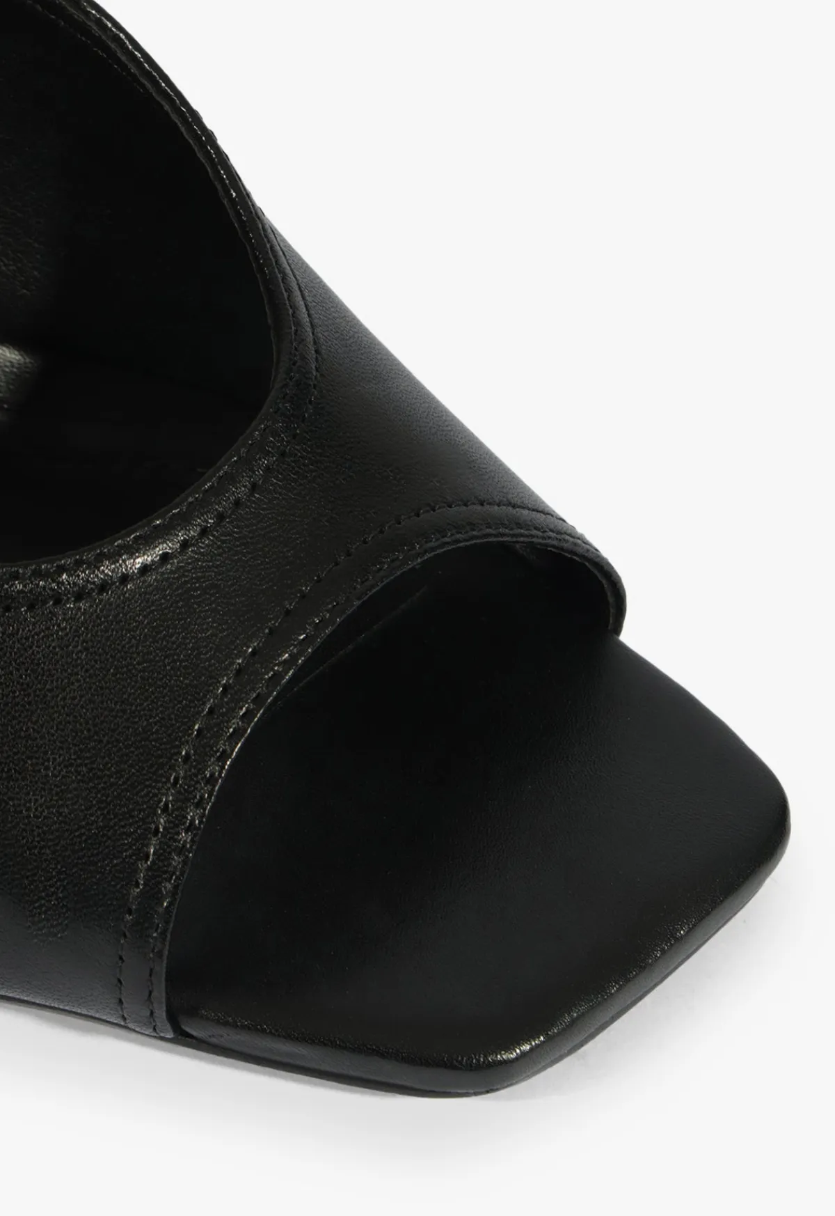 Fashion Schutz Finley Leather Sandal Black