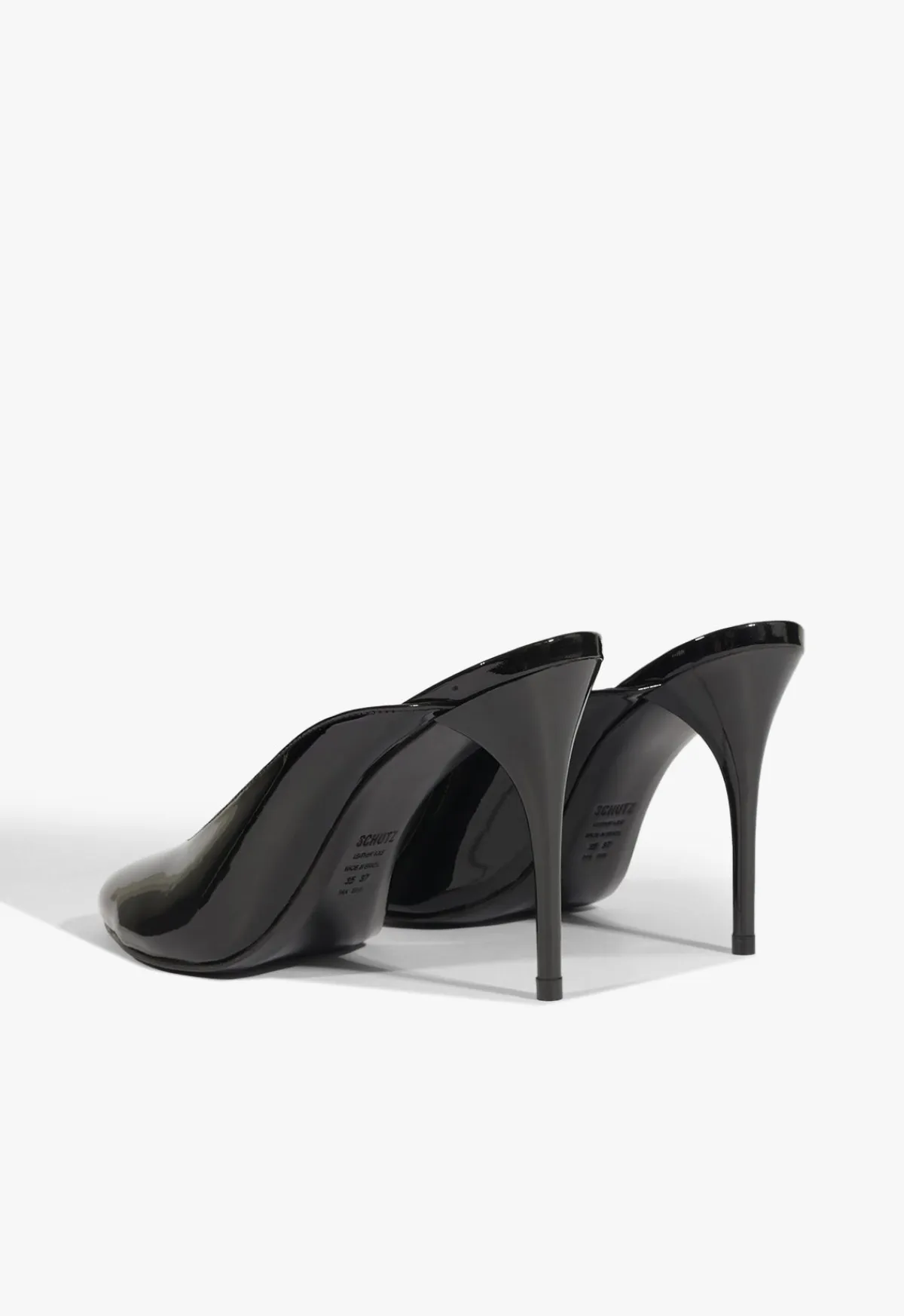 Hot Schutz Geraldine Patent Pump Black
