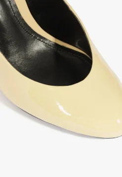 Best Schutz Geraldine Sling Patent Pump Beige