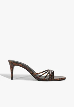 Fashion Schutz Inez Mule Sandal Animal Print