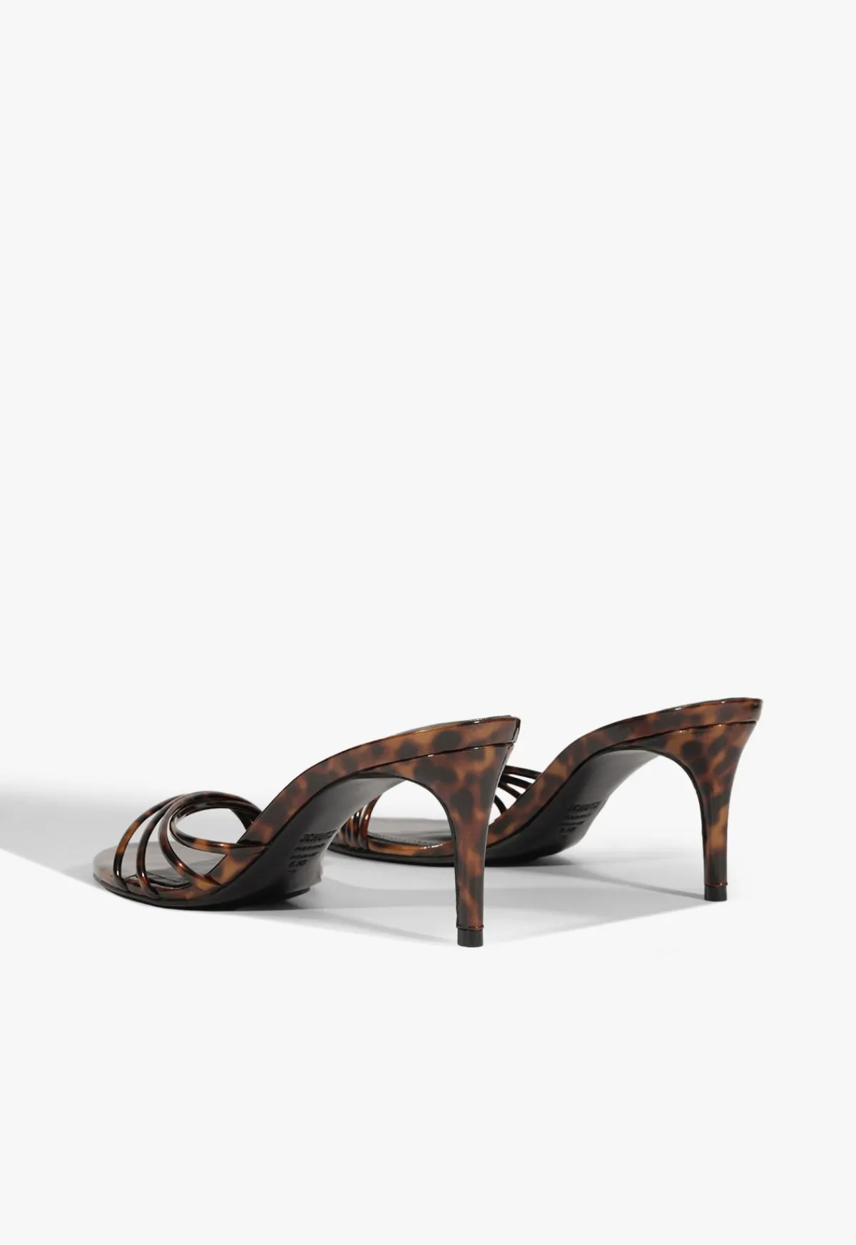 Fashion Schutz Inez Mule Sandal Animal Print