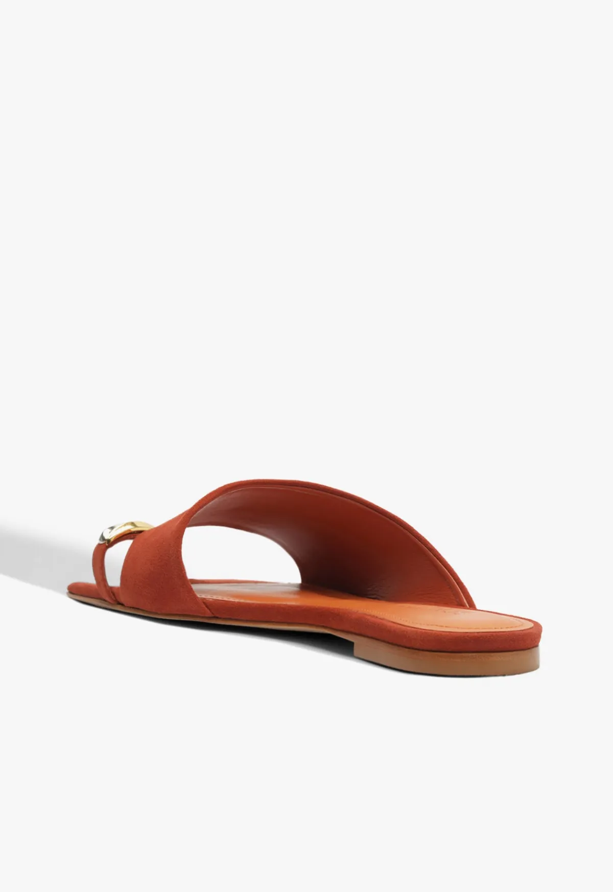 Discount Schutz Jodie Nubuck Sandal Orange