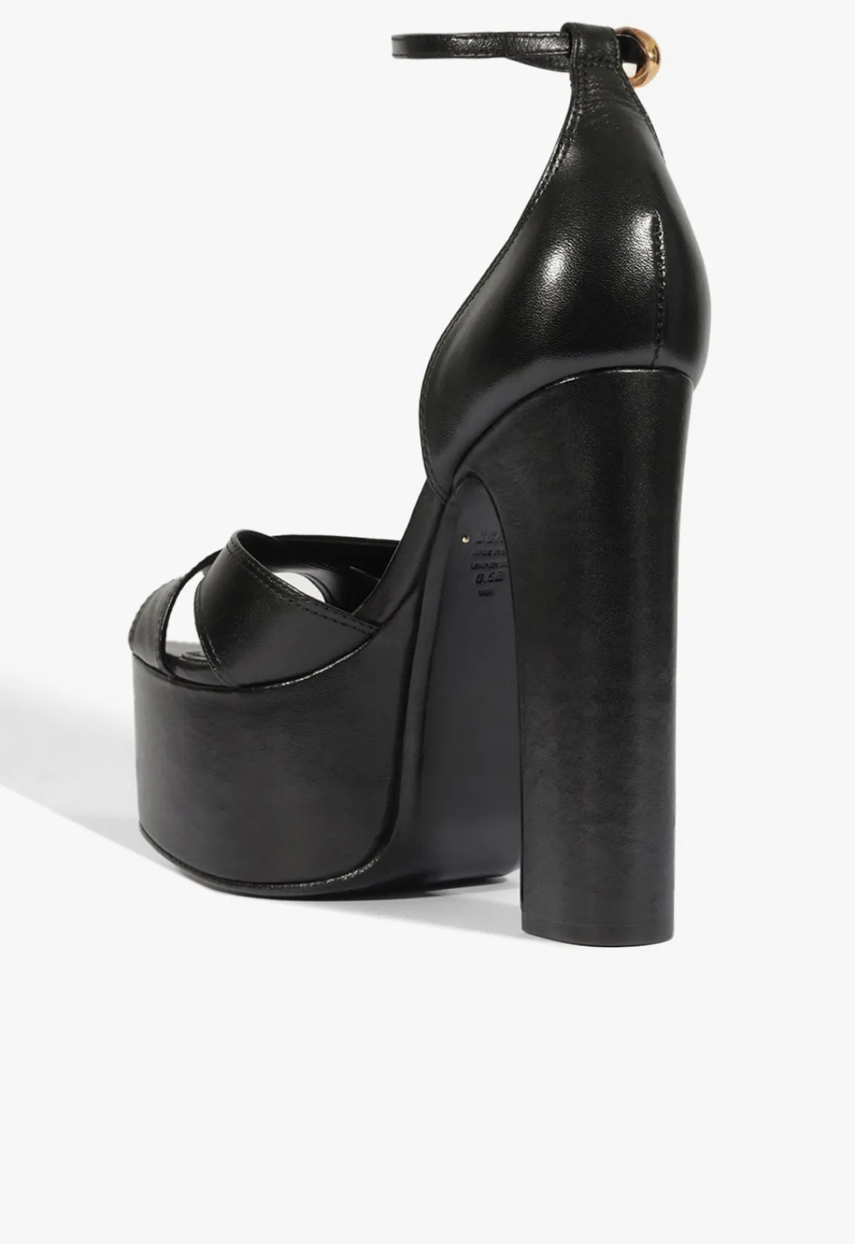 Outlet Schutz Jolene Leather Sandal Black