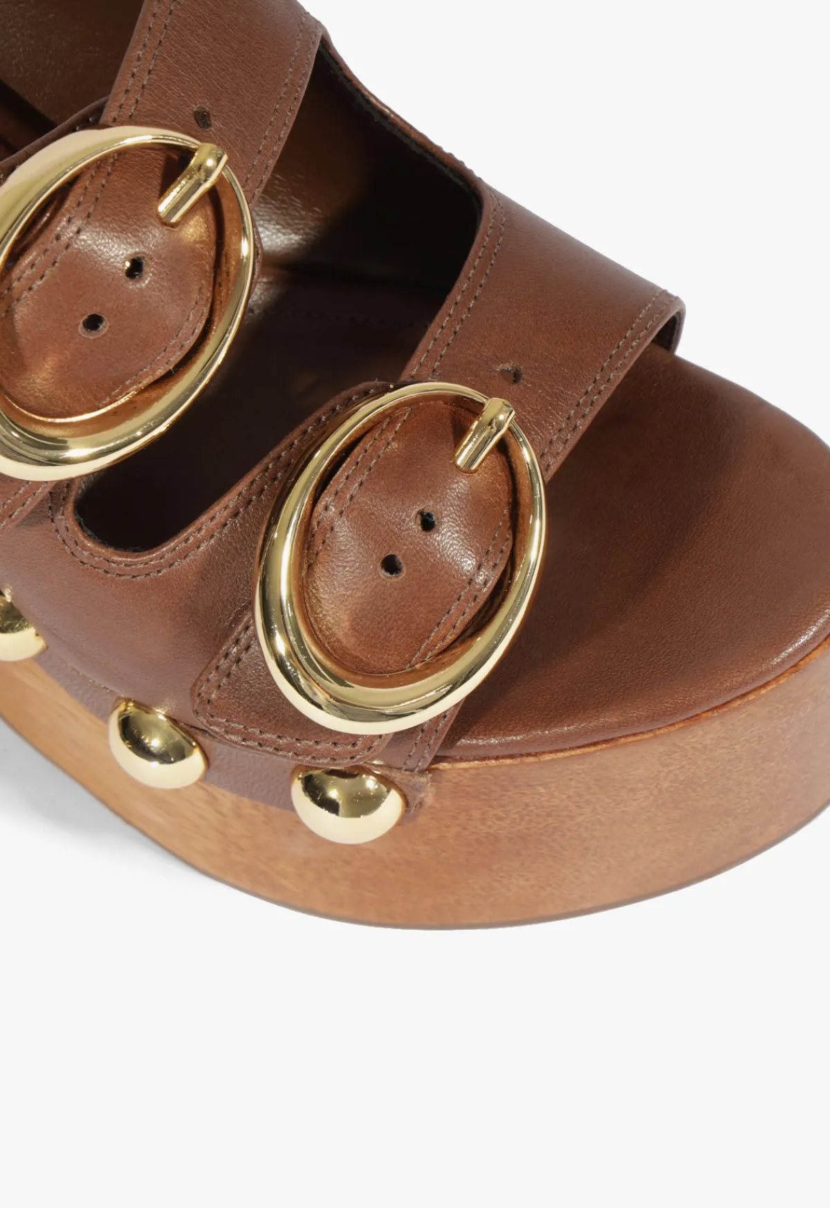 Discount Schutz Juno Cutout Sandal Pecan Brown