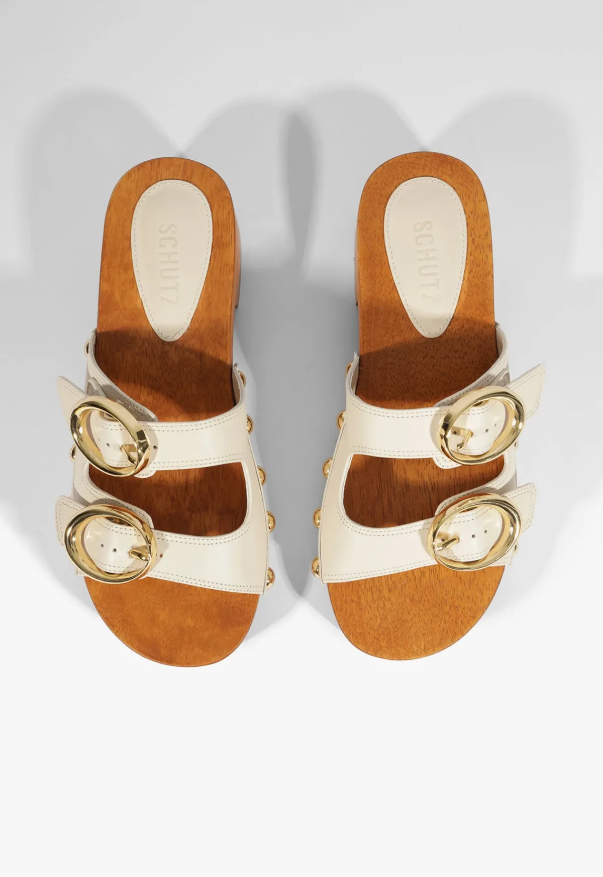 Fashion Schutz Juno Sandal Sugar White