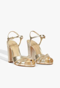 Outlet Schutz Keefa Block Sandal Gold
