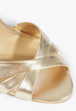 Outlet Schutz Keefa Block Sandal Gold