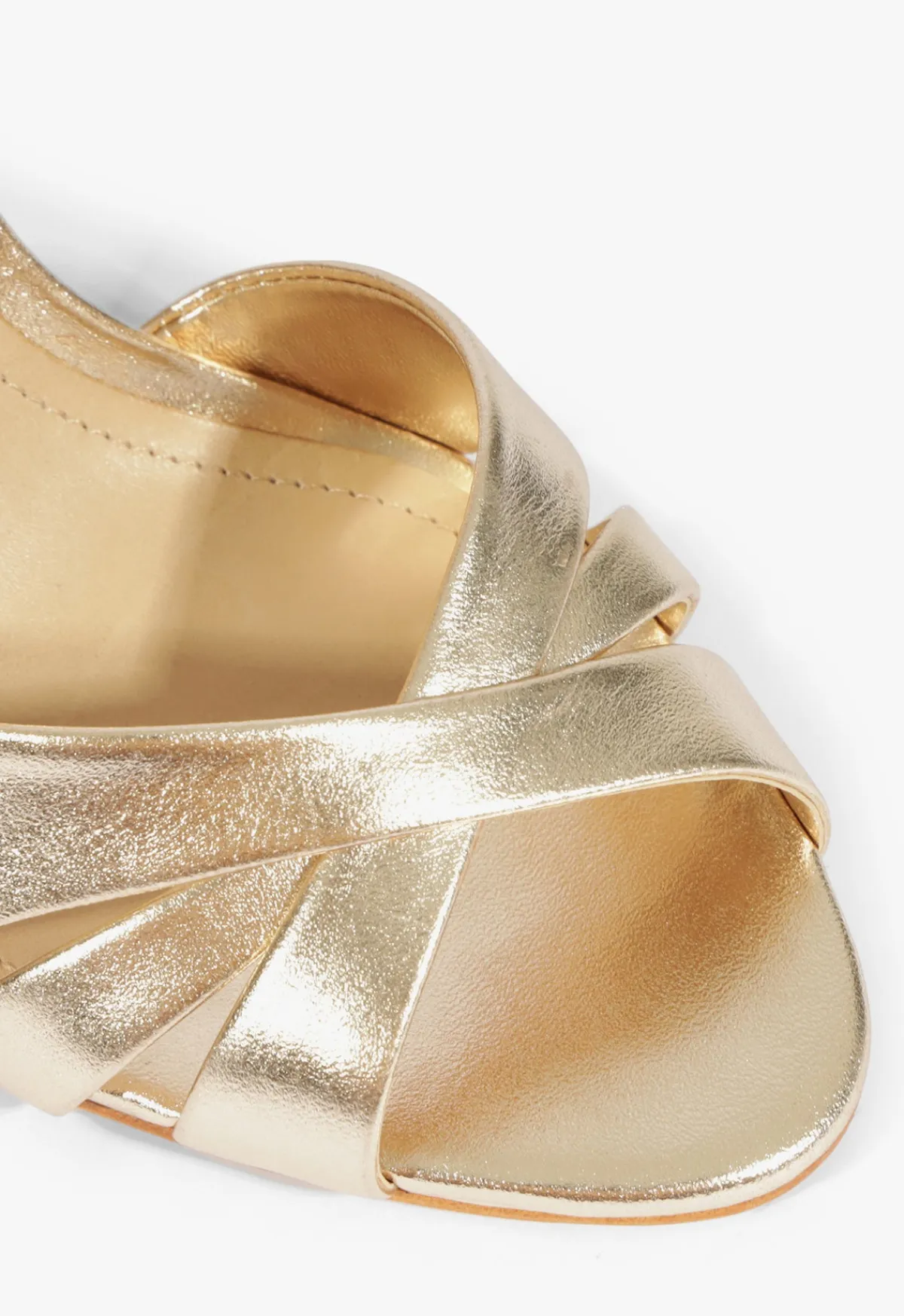 Outlet Schutz Keefa Block Sandal Gold